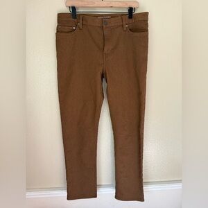 Banana Republic Travler Tan Slim Fit Jeans